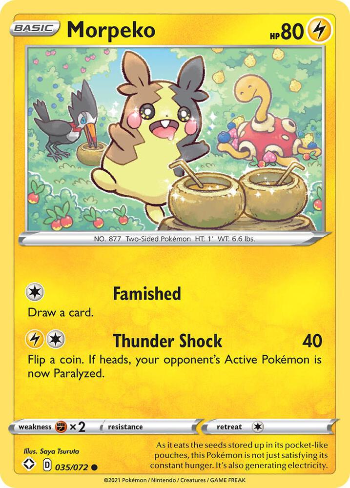 Morpeko (035) card image