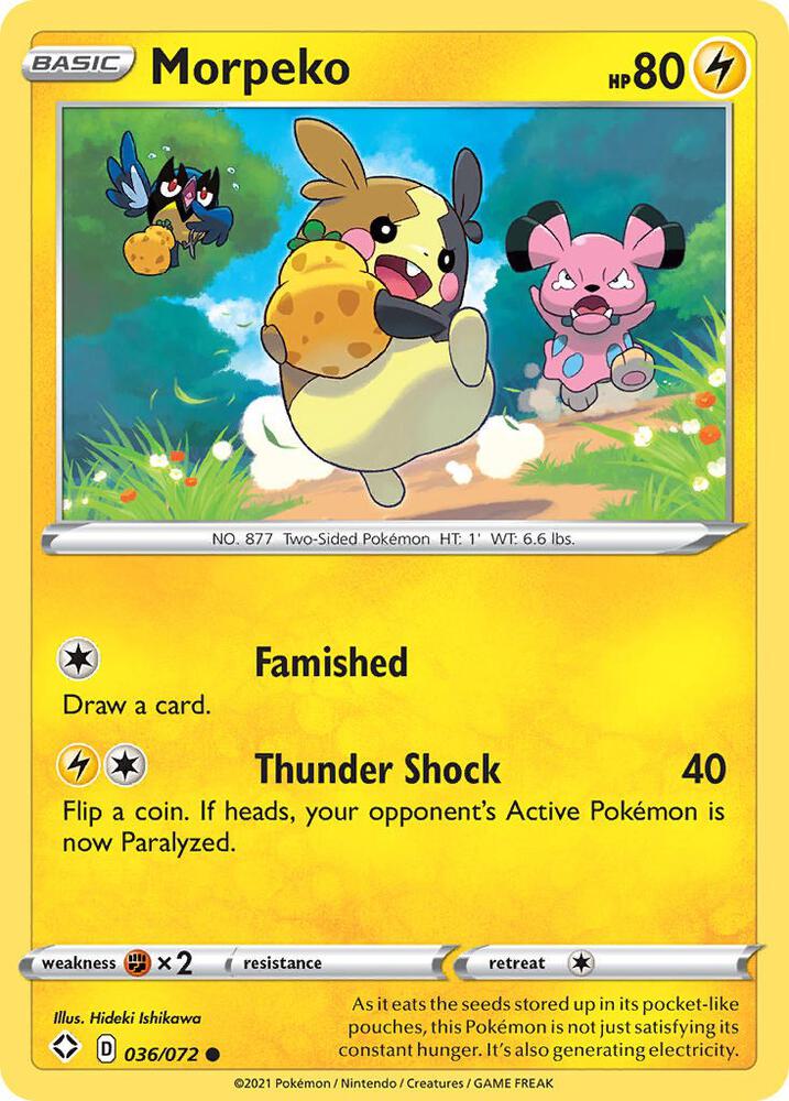 Morpeko (036) card image