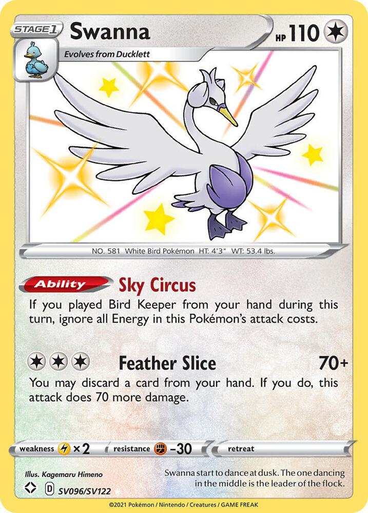 Swanna card image
