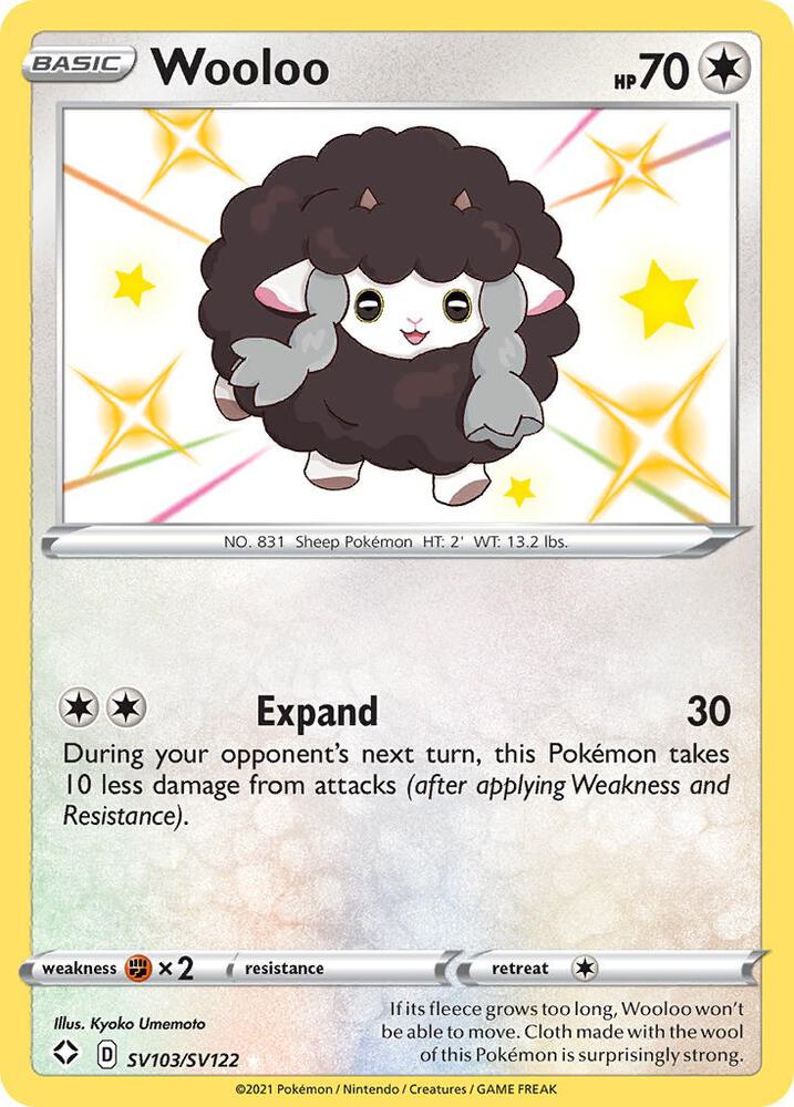 Wooloo card image