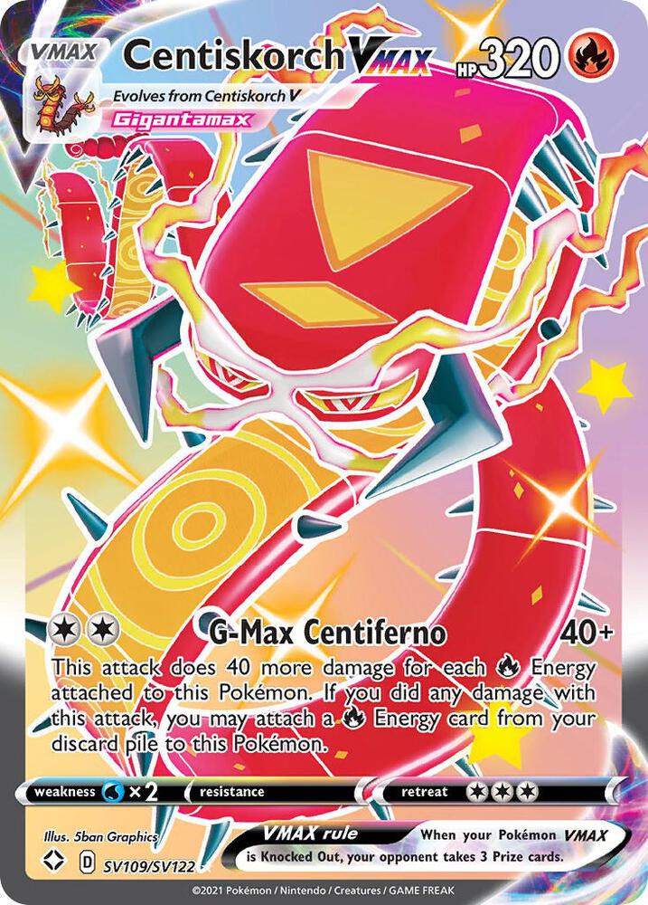 Centiskorch VMAX card image