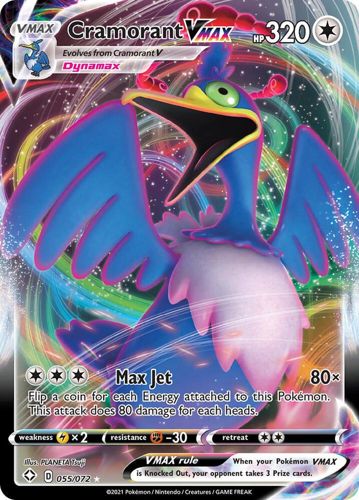 Cramorant VMAX card image