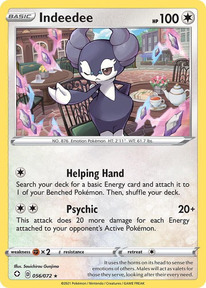 Indeedee card image