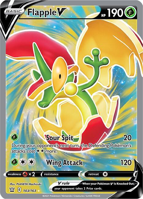 Flapple V (Full Art) card image