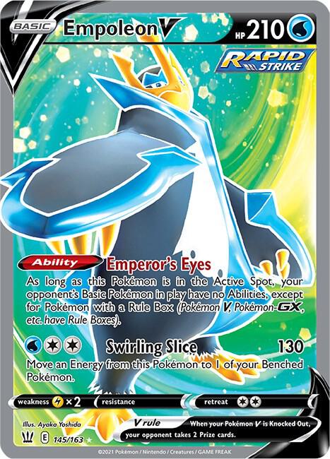 Empoleon V (Full Art) card image