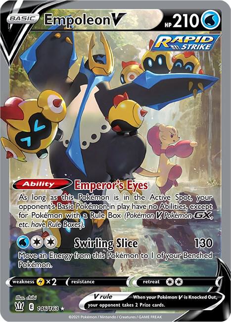 Empoleon V (Alternate Full Art) card image