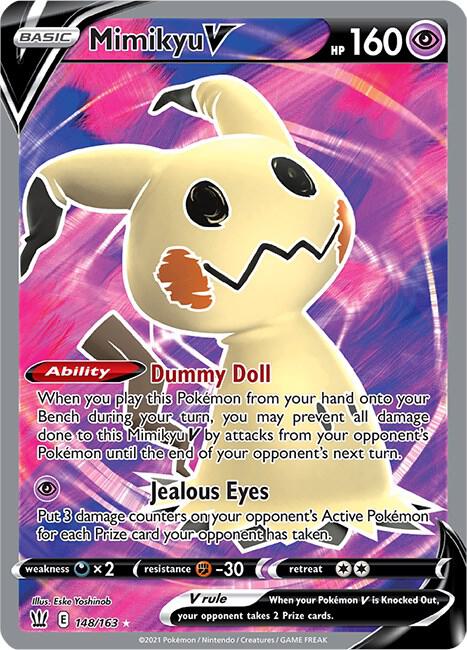 Mimikyu V (Full Art) card image