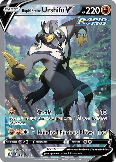 Rapid Strike Urshifu V (Alternate Full Art) card image