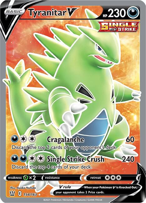 Tyranitar V (Full Art) card image