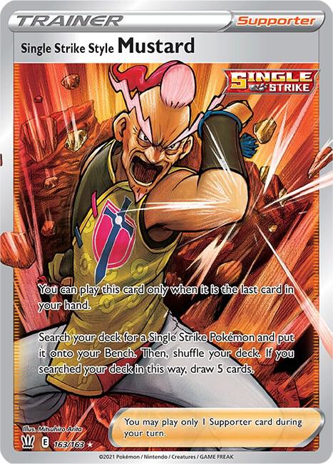 Single Strike Style Mustard (Full Art) card image