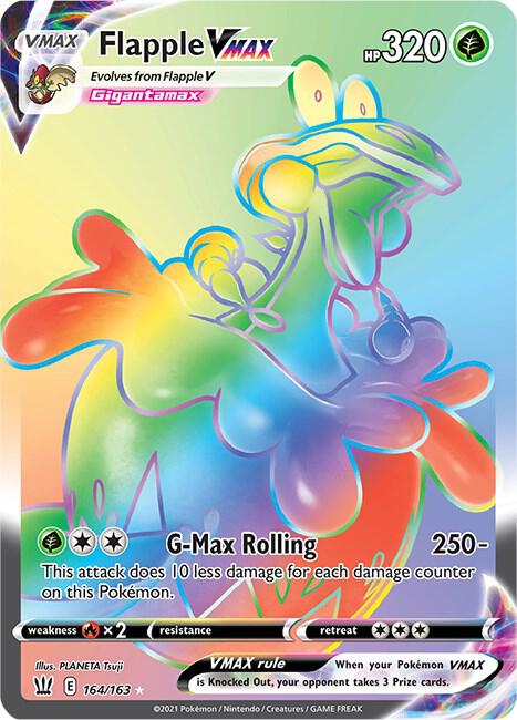 Flapple VMAX (Secret) card image