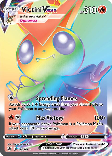 Victini VMAX (Secret) card image