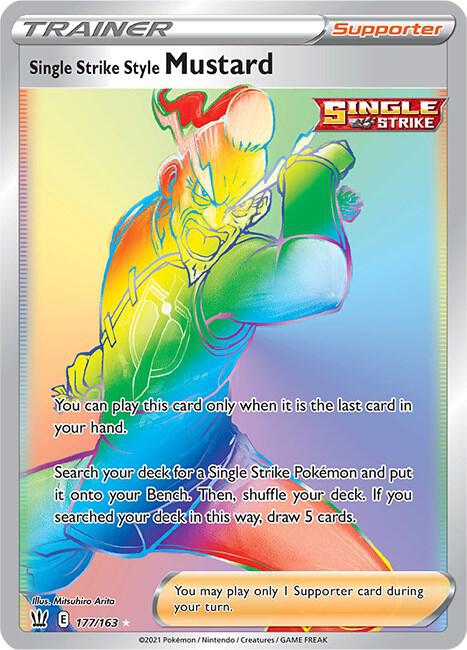 Single Strike Style Mustard (Secret) card image