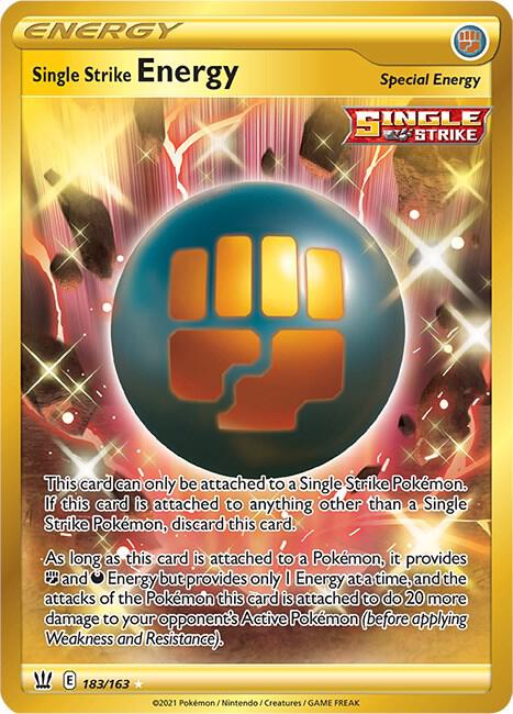 Single Strike Energy (Secret) card image
