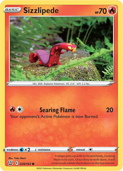 Sizzlipede card image