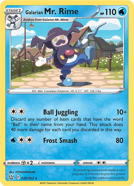 Galarian Mr. Rime card image
