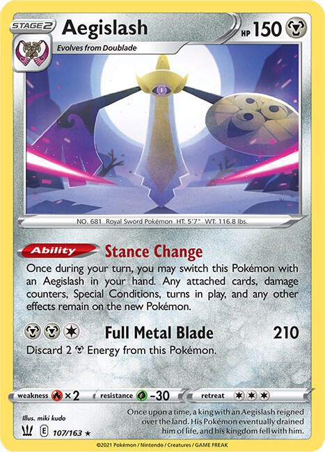 Aegislash (107) card image