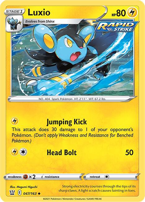 Luxio card image