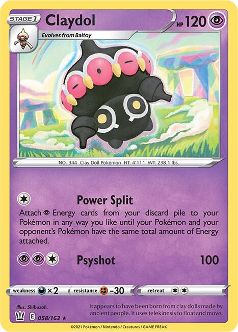 Claydol card image