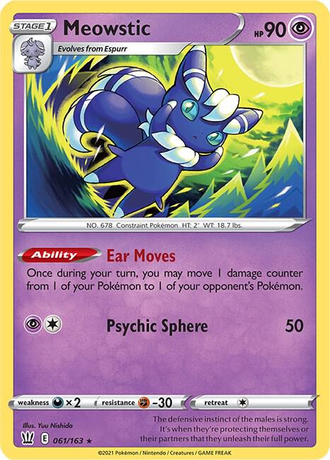 Meowstic card image
