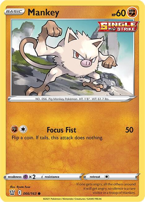 Mankey card image
