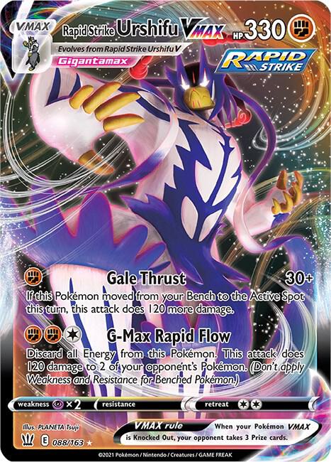 Rapid Strike Urshifu VMAX card image