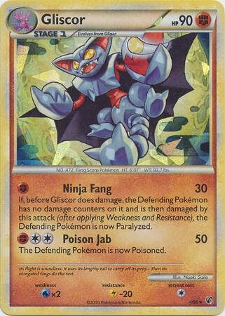Gliscor - 4/90 (Cracked Ice Holo) card image