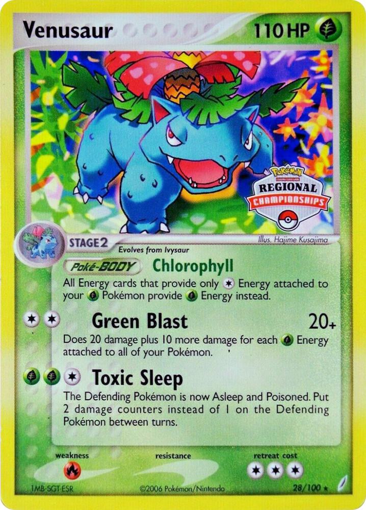 Venusaur - 28/100 (Regional Championships) card image