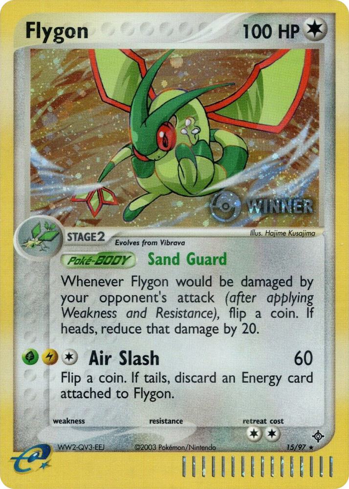 Flygon - 15/97 (Pokemon League) [Winner] card image