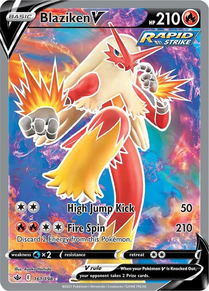 Blaziken V (Full Art) card image