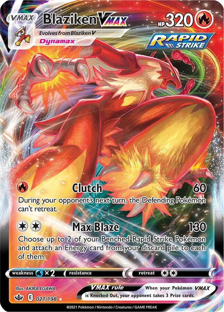 Blaziken VMAX card image