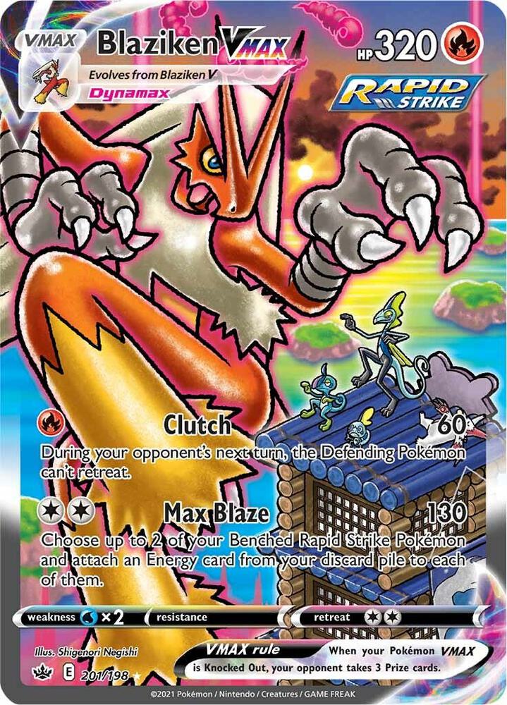 Blaziken VMAX (Alternate Art Secret) card image