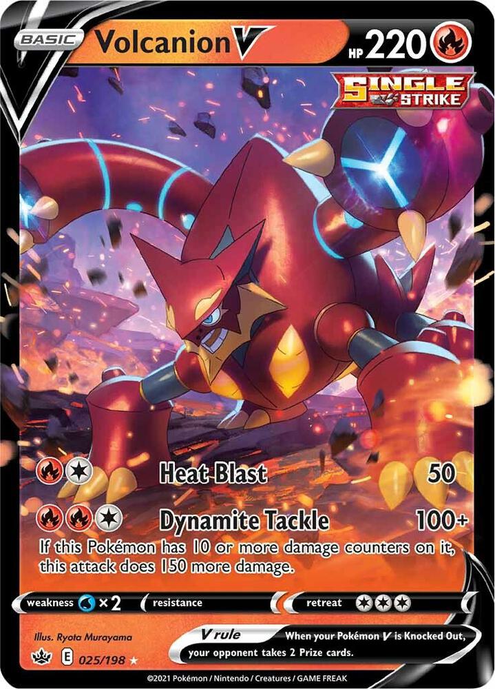 Volcanion V card image