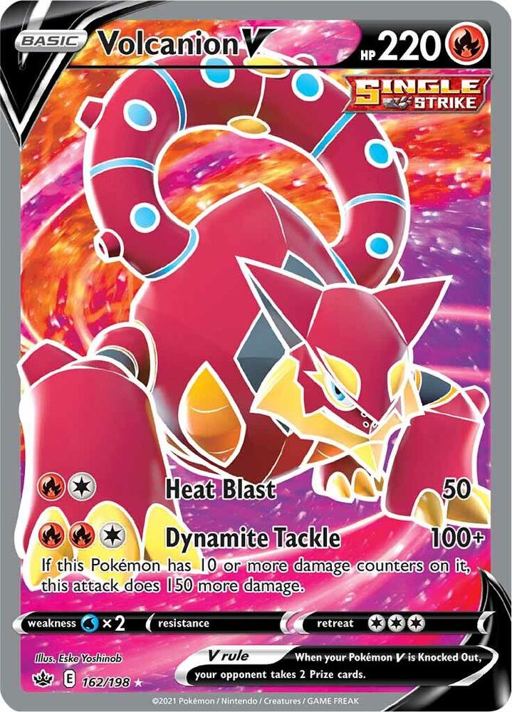 Volcanion V (Full Art) card image