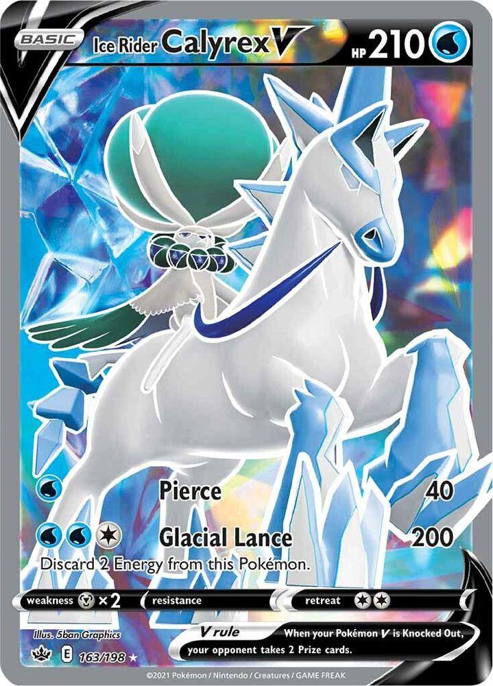 Ice Rider Calyrex V (Full Art) card image