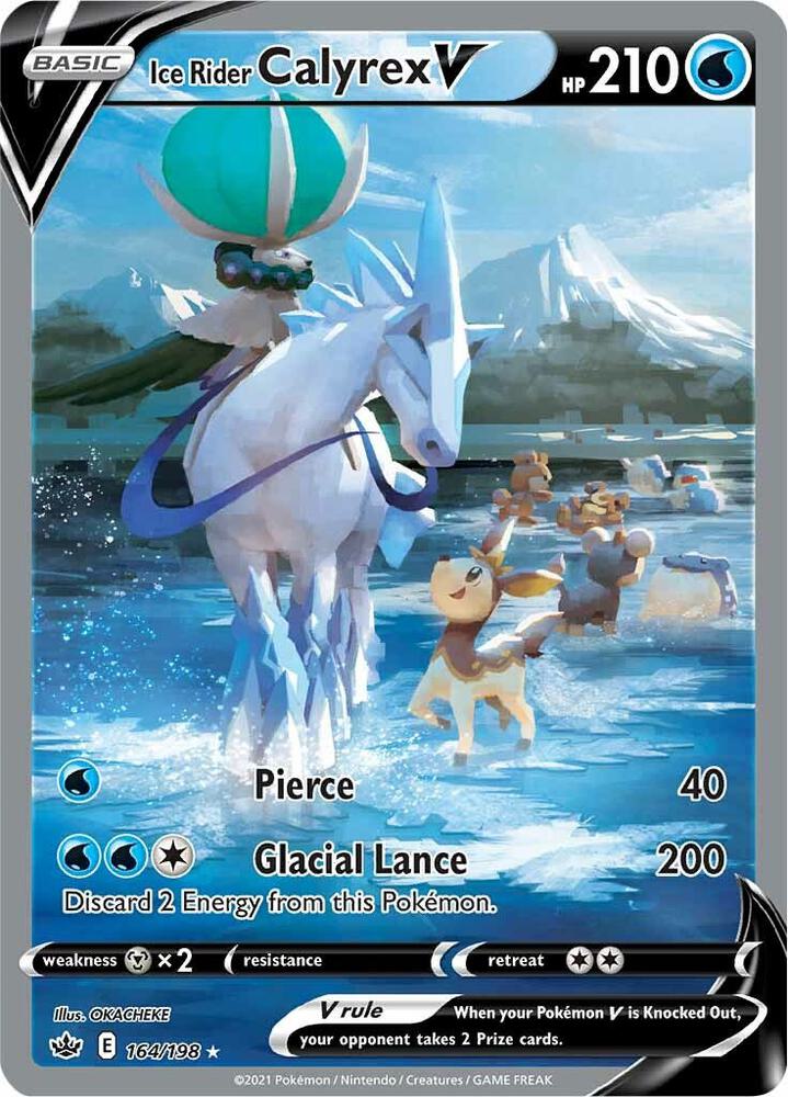 Ice Rider Calyrex V (Alternate Full Art) card image