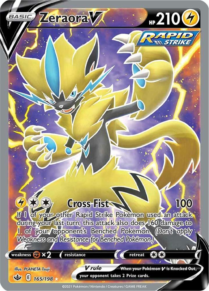 Zeraora V (Full Art) card image