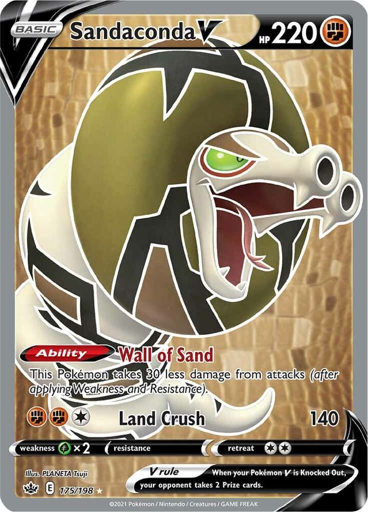 Sandaconda V (Full Art) card image