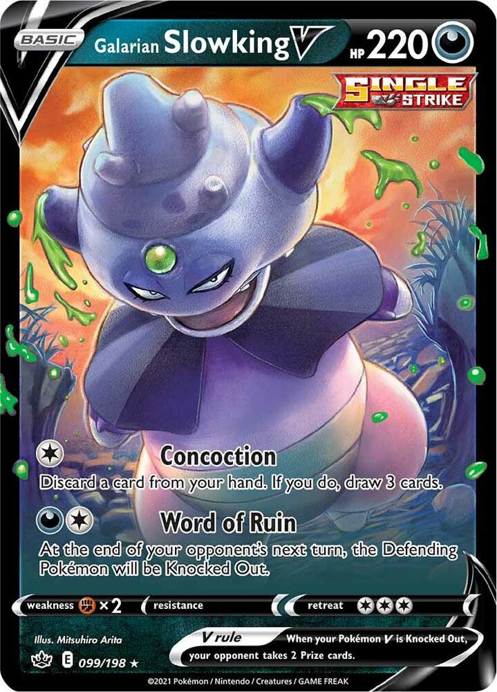 Galarian Slowking V card image