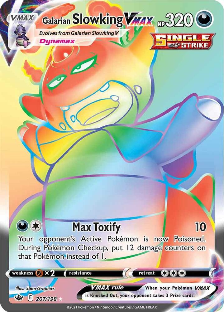 Galarian Slowking VMAX (Secret) card image