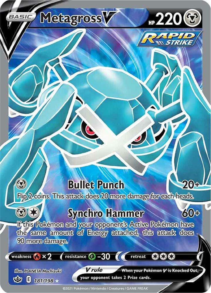Metagross V (Full Art) card image