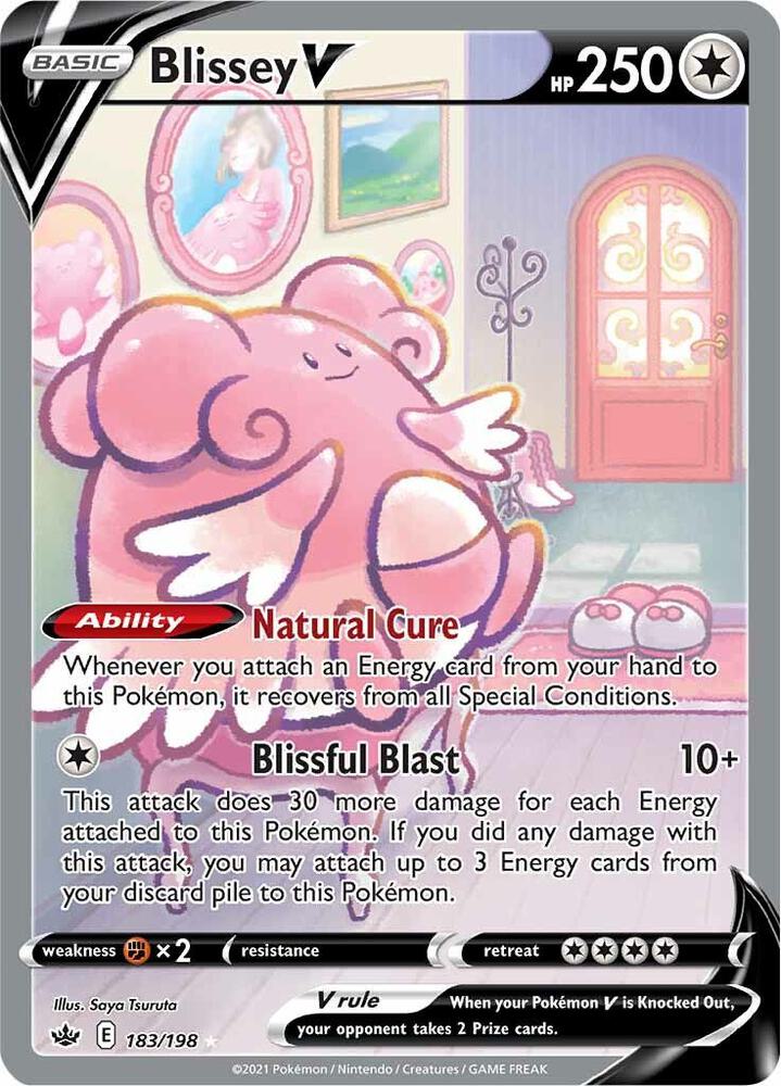 Blissey V (Alternate Full Art) card image