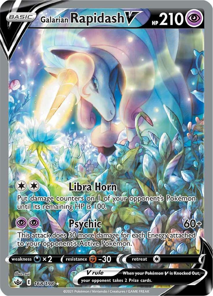 Galarian Rapidash V (Alternate Full Art) card image