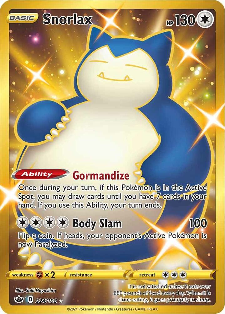 Snorlax (Secret) card image