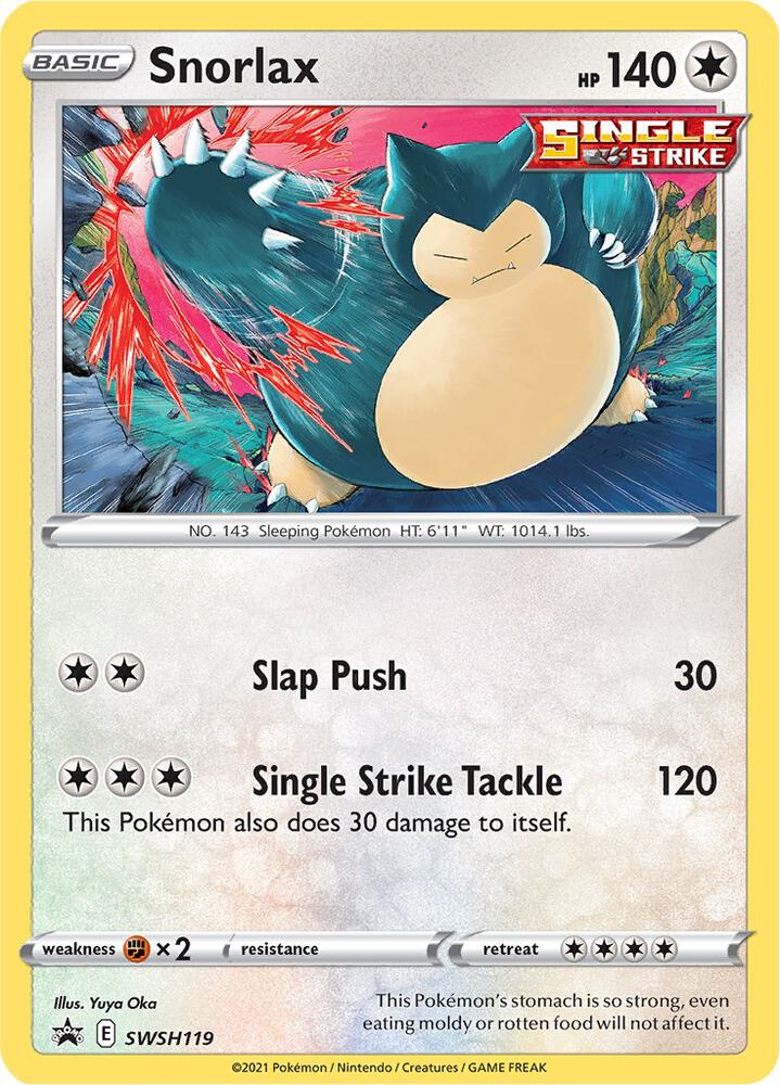 Snorlax - SWSH119 card image