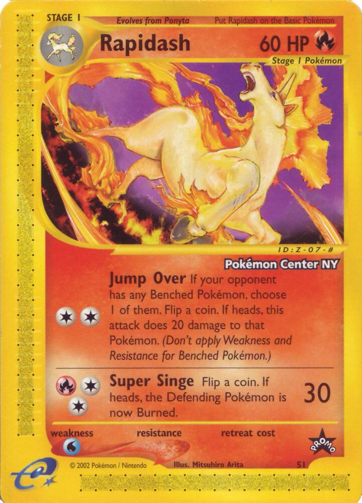 Rapidash [Pokemon Center NY] card image