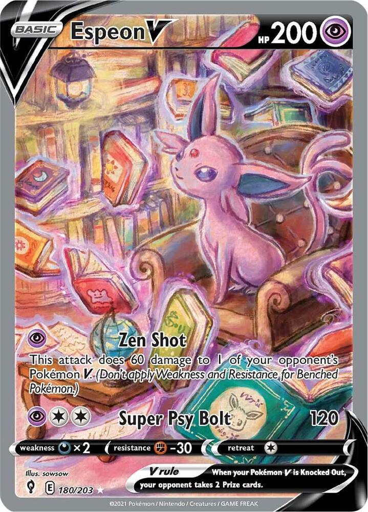 Espeon V (Alternate Full Art) card image