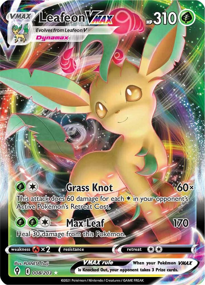 Leafeon VMAX card image