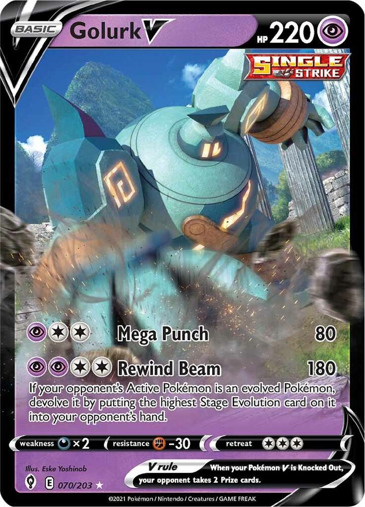 Golurk V card image