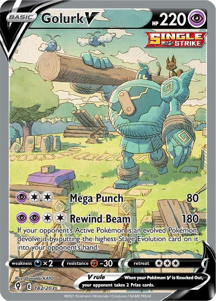 Golurk V (Alternate Full Art) card image